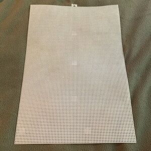 New Darice plastic canvas sheet. Size 12” x 18”